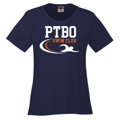 Ladies Soft Performance Tee  (Swimmer) Thumbnail