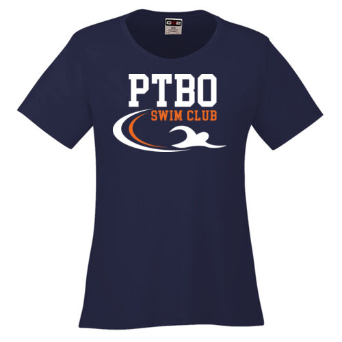 Ladies Soft Performance Tee  (Swimmer) Thumbnail