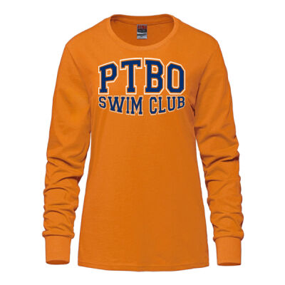 Ladies - Long Sleeve Tee (Text) Thumbnail