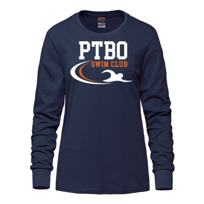 Ladies - Long Sleeve Tee  (Swimmer) Thumbnail