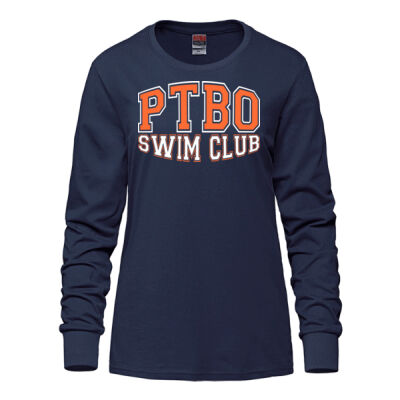 Ladies - Long Sleeve Tee (Text) Thumbnail