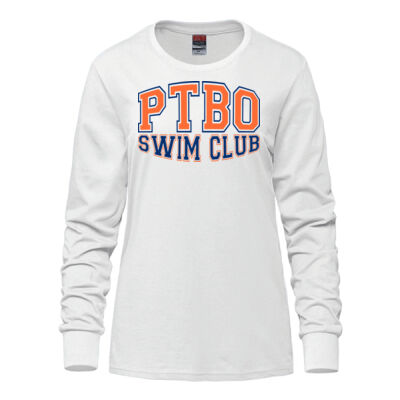 Ladies - Long Sleeve Tee (Text) Thumbnail